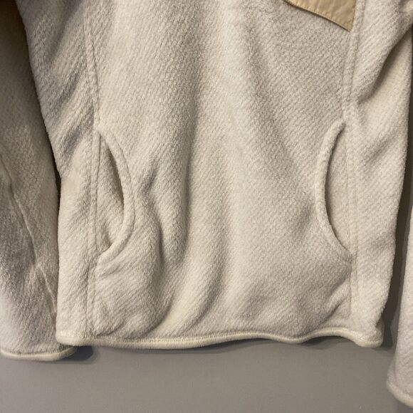 Patagonia Retool Snap T Pullover Fleece Womens Size S Ivory Jacket - Picture 4 of 10
